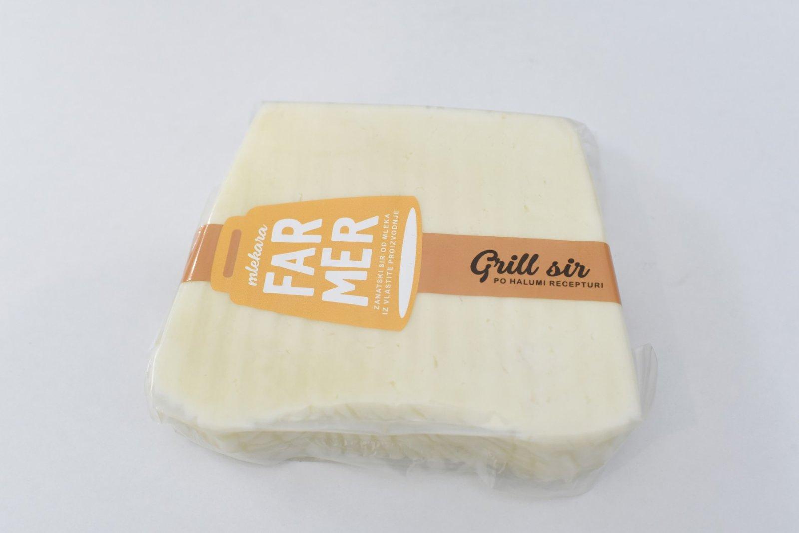 Grill sir style hallumi