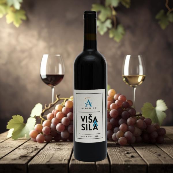 VIŠA SILA crveno vino
