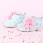 Kožne bebi nehodajuće cipelice za devojčice C4