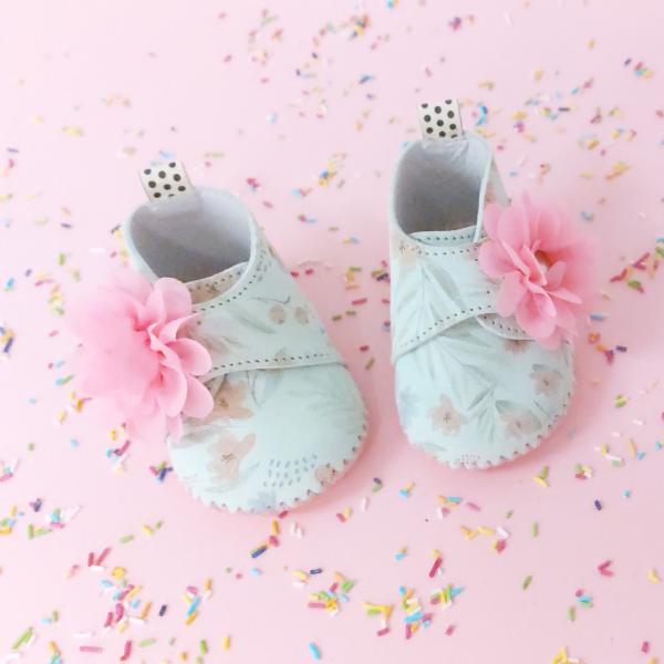 Kožne bebi nehodajuće cipelice za devojčice C4