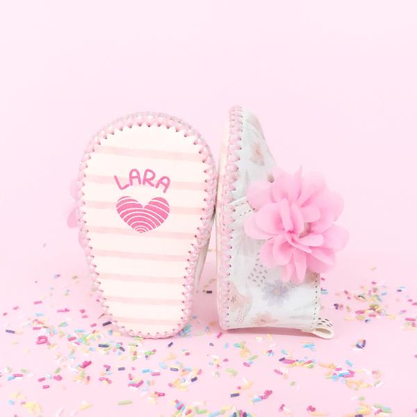 Kožne bebi nehodajuće cipelice za devojčice C4