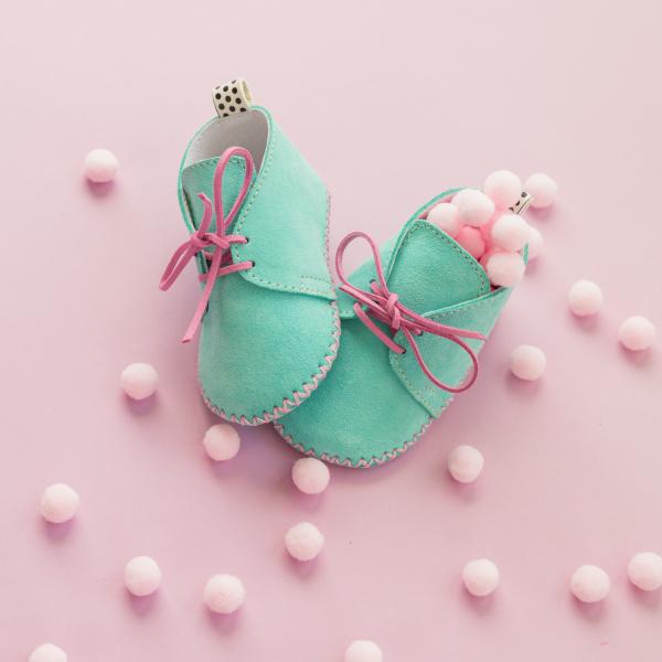 Kožne bebi nehodajuće cipelice za devojčice C1
