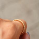 Prsten sa cirkonima - Zlato