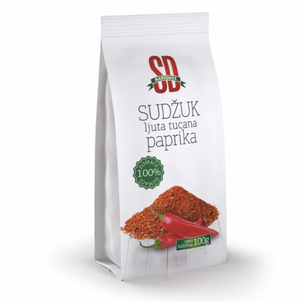 Sudžuk ljuta tucana začinska paprika 100g